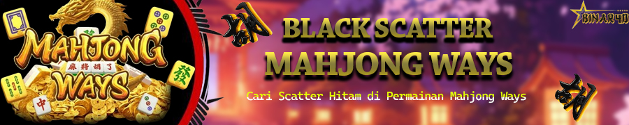 Promo Scatter Hitam Mahjong Ways